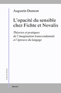 Opacité du sensible chez Fichte et Novalis